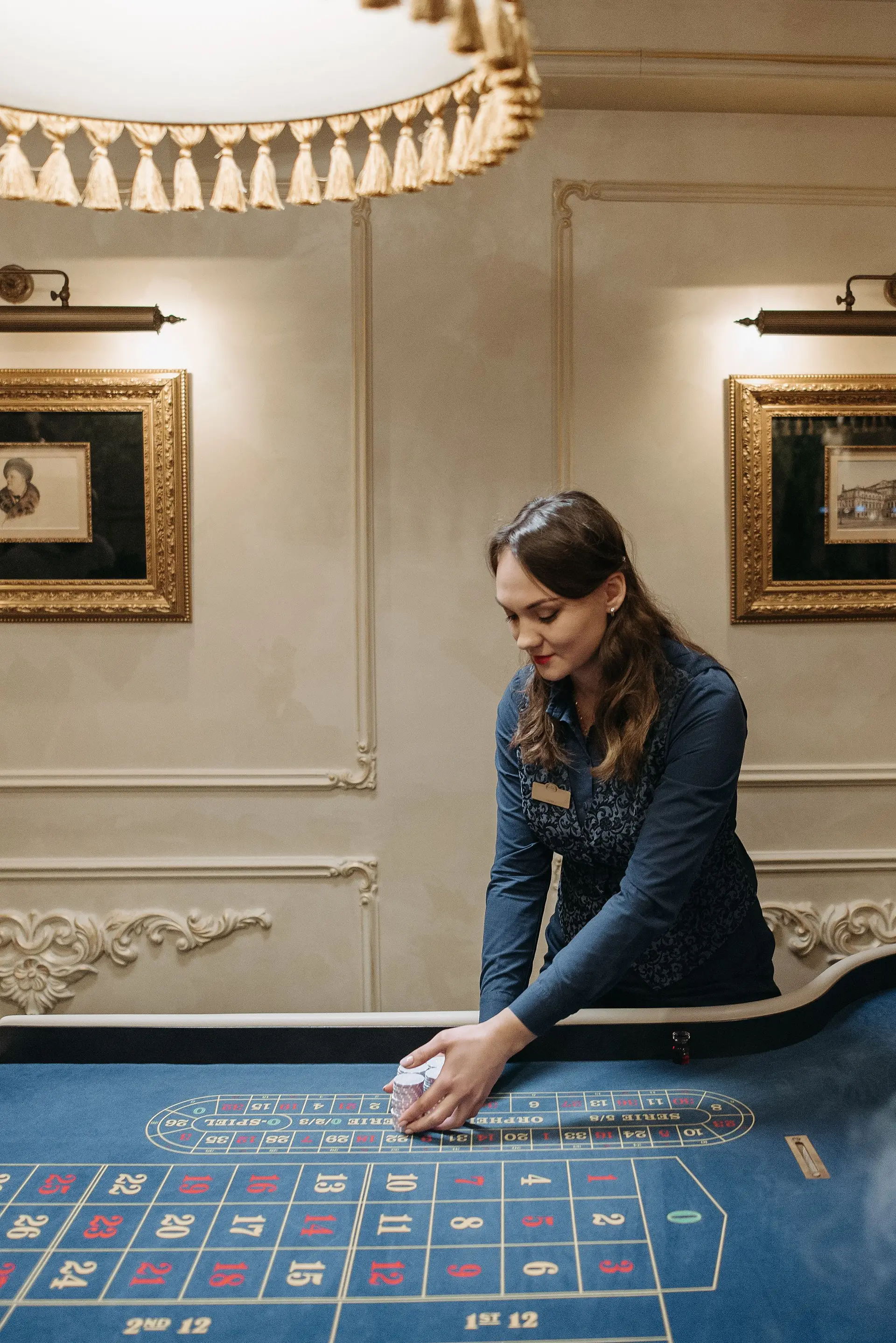 Service client casino